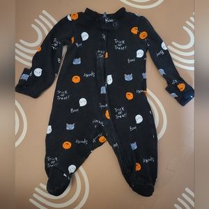 Carters Newborn Halloween footie